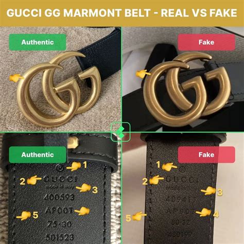 gucci gg belt fake|authentic gucci marmont.